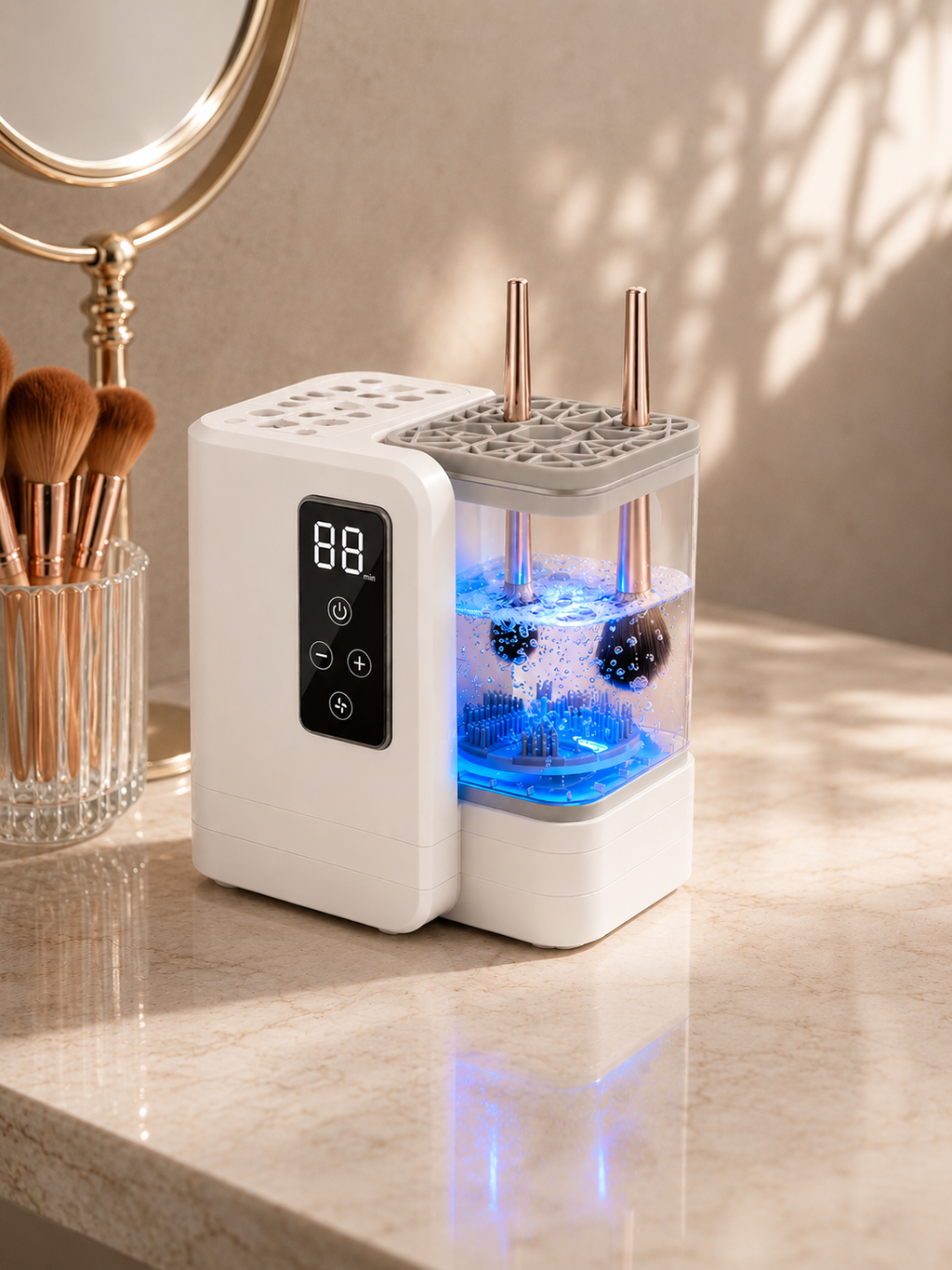 5-in-1 Electric Makeup Brush Cleaner & Dryer Machine