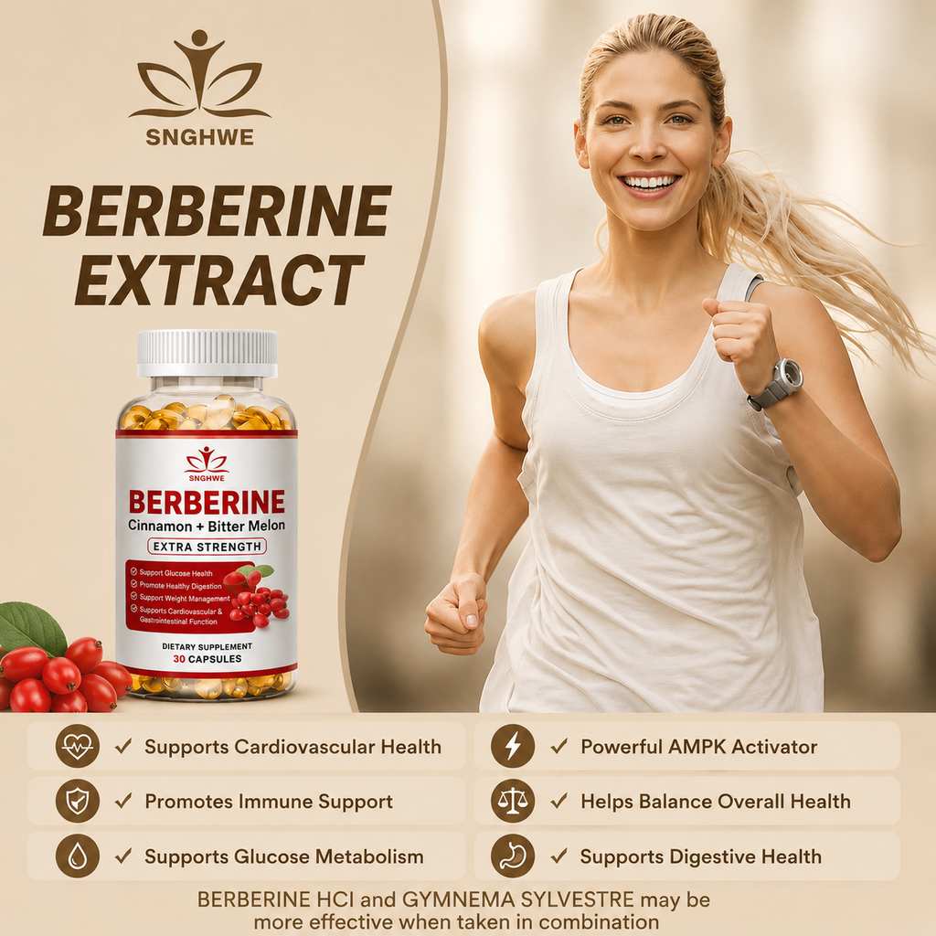 Berberine and Cinnamon Capsules