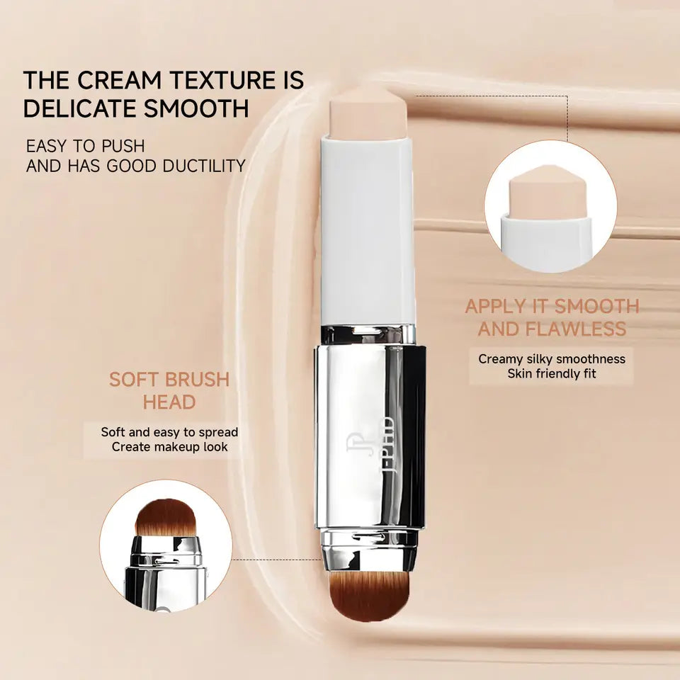 Foundation stick smooth coverage