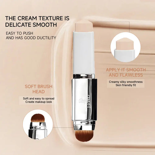 Foundation stick smooth coverage