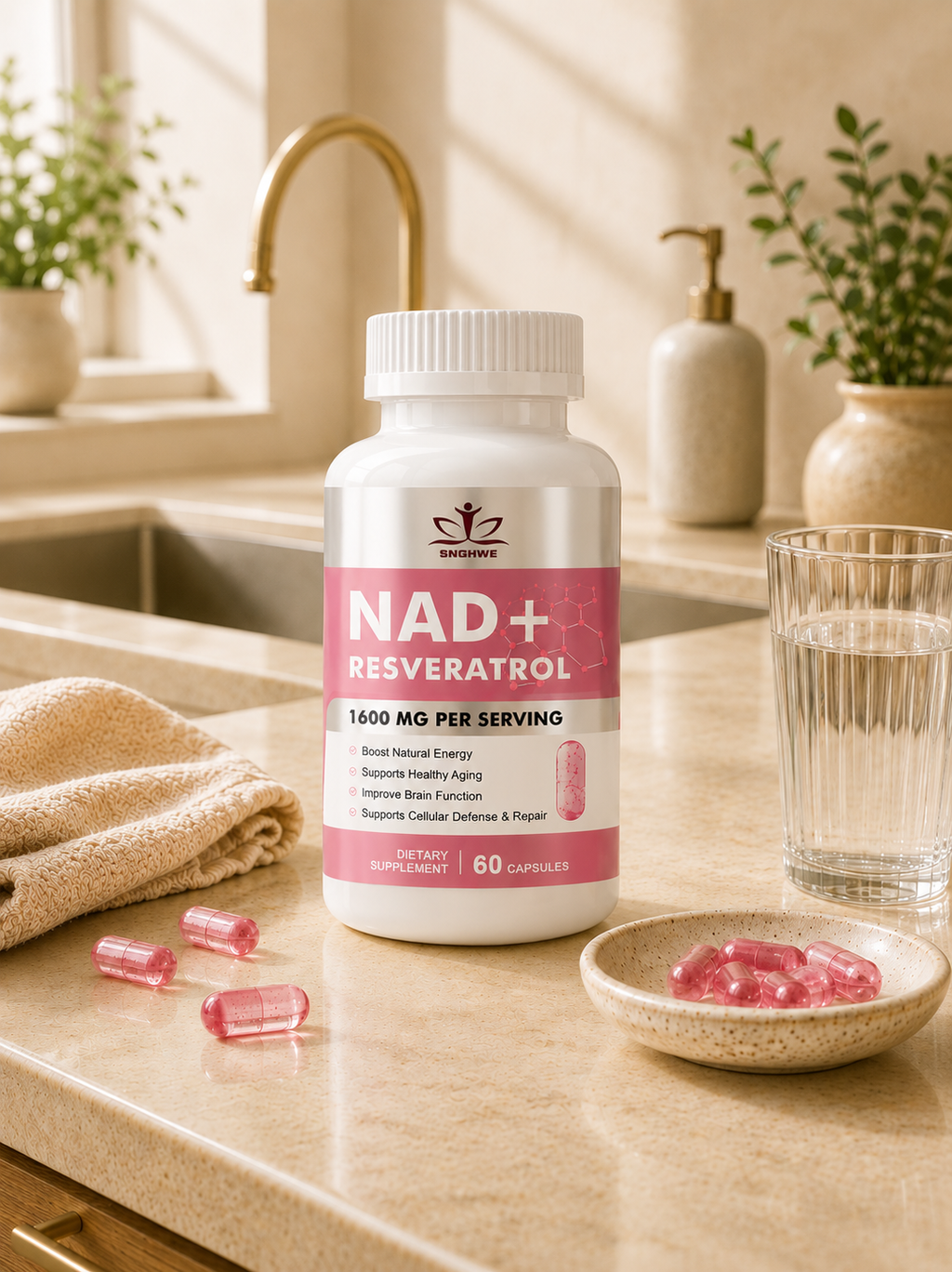 NAD+ Booster with Resveratrol